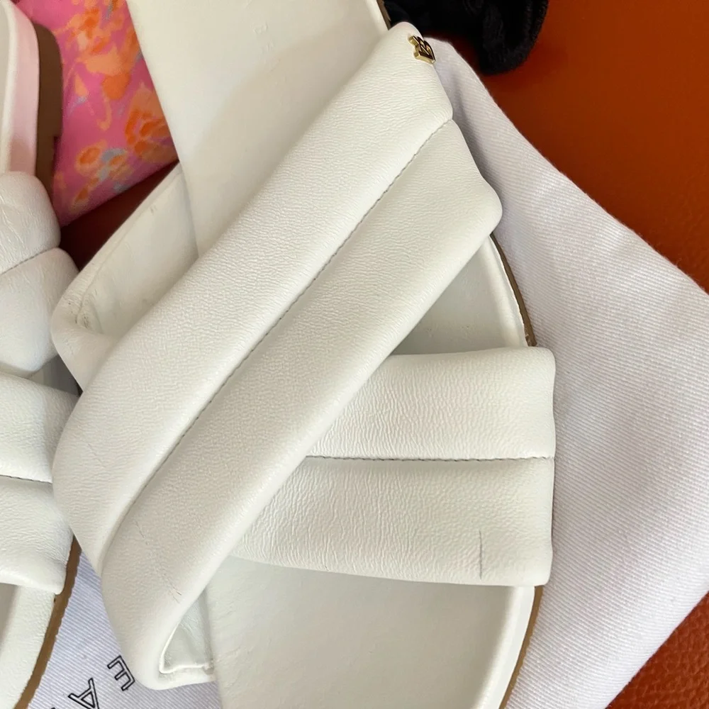 Veronica Beard White Sandal